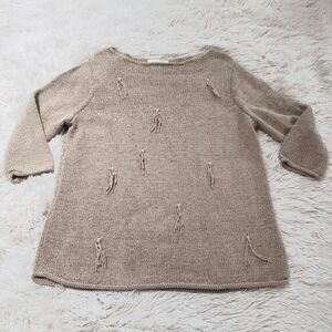 𝅺VINTAGE 90's Easy Spirit tassel sweater boho